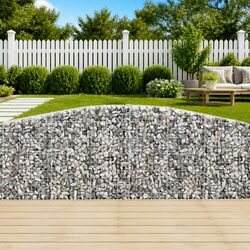 Create a Beautiful Garden with Arched Gabion Baskets