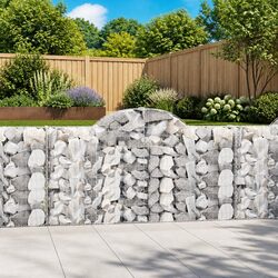 Friendly 6 Arched Gabion Baskets for Your Garden