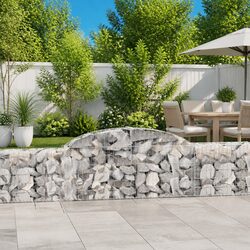 Enhance Your Space with 3 Arched Gabion Baskets