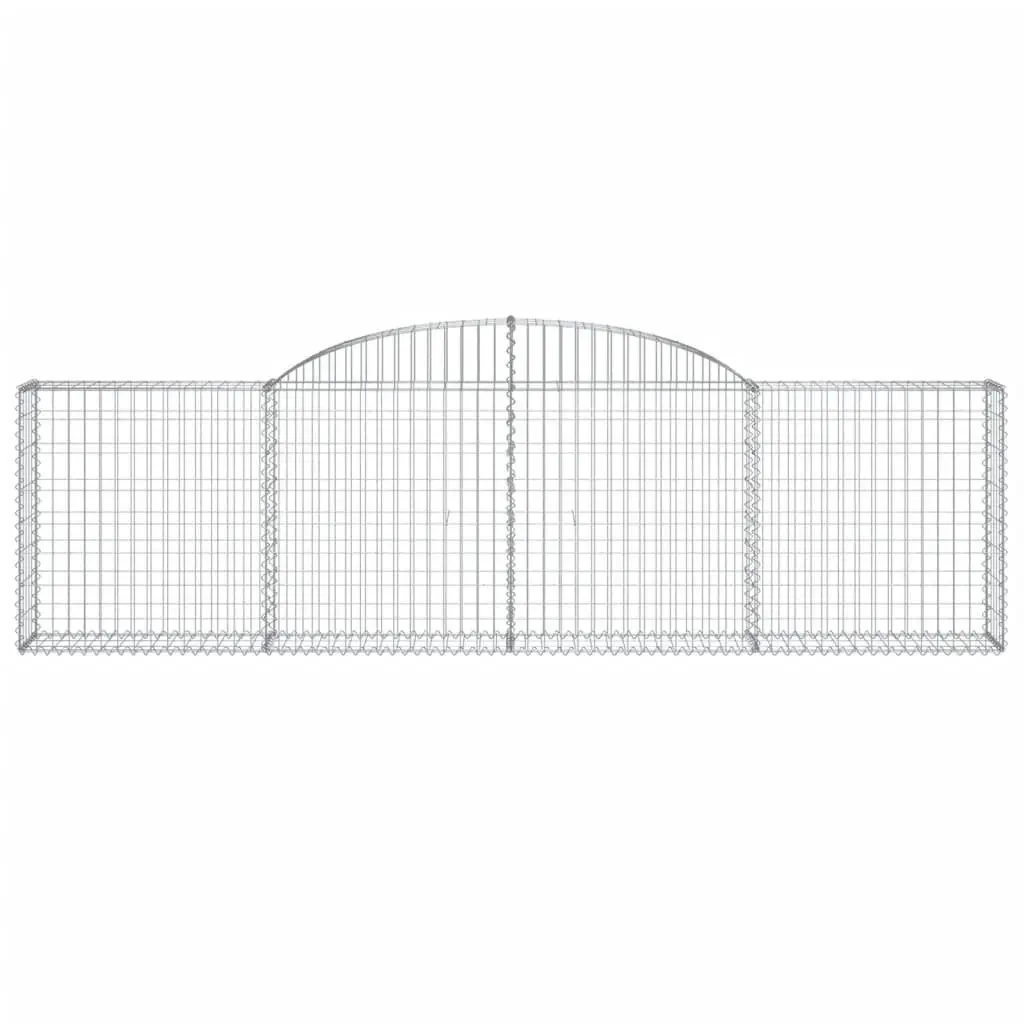 Arched Gabion Baskets Sturdy Wire Construction 300x30x80/100 cm