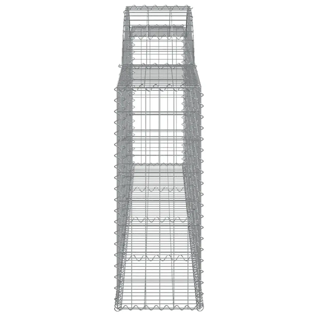 Arched Gabion Baskets Sturdy Wire Construction 300x30x80/100 cm