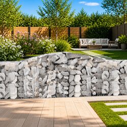 Elevate Your Garden with 7 Arched Gabion Baskets Today!