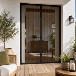 Friendly Insect Door Curtains for Easy Access and Airflow