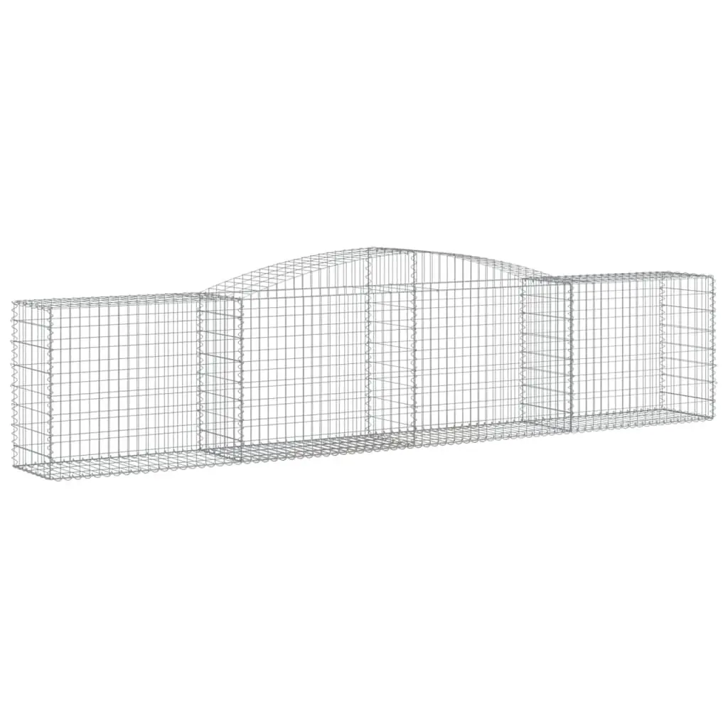 Arched Gabion Baskets for Gardening