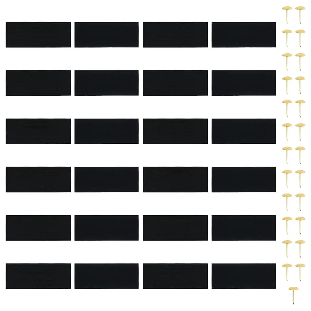 Insect Door Curtains Magnetic Closure Black 230x160 cm 2 Piece Mesh Screen