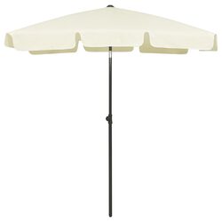 Your Perfect Yellow Beach Parasol 180x120 cm Awaits