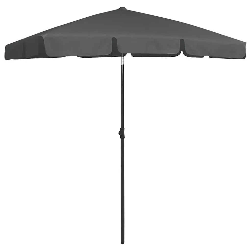 Beach Parasol UV Protection Tilt Function 180x120cm
