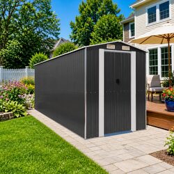 Your Ideal Garden Storage Solution: Anthracite Shed 192x523x223cm