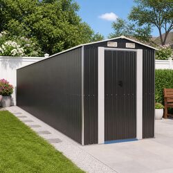 User-Friendly Garden Shed for Outdoor Gear 192x102x223cm