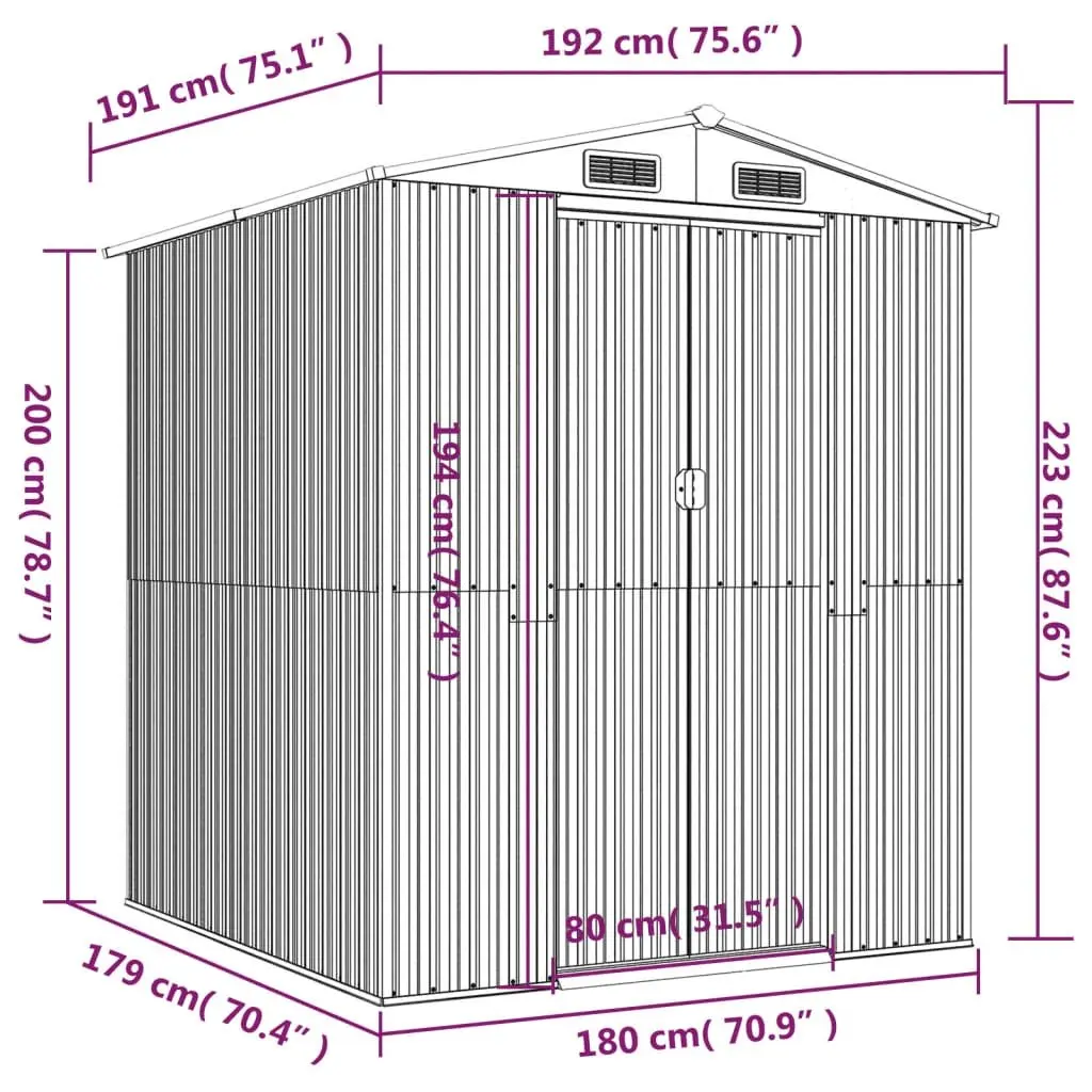 Garden Shed for Easy Outdoor Storage