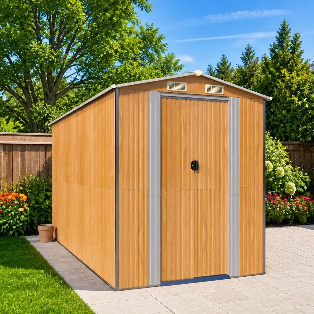 Light Brown Garden Shed