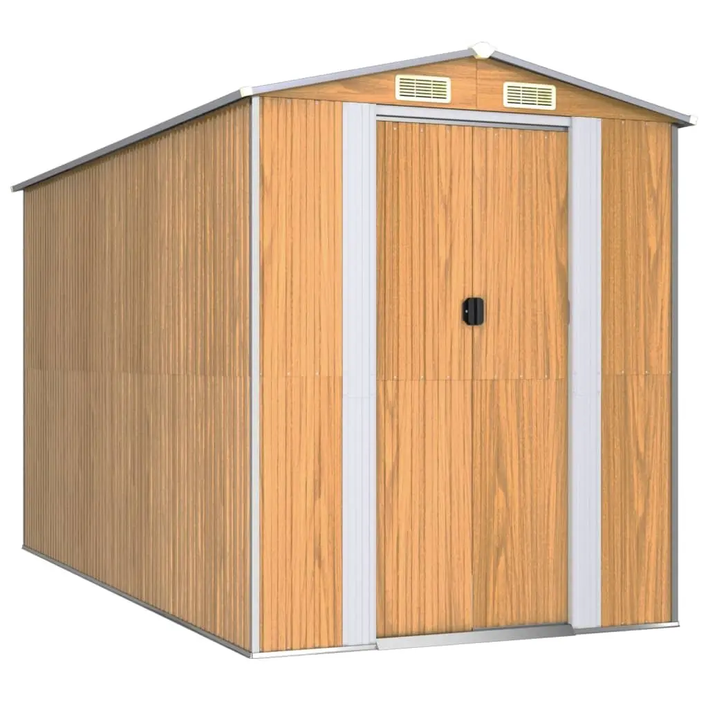 Light Brown Garden Shed