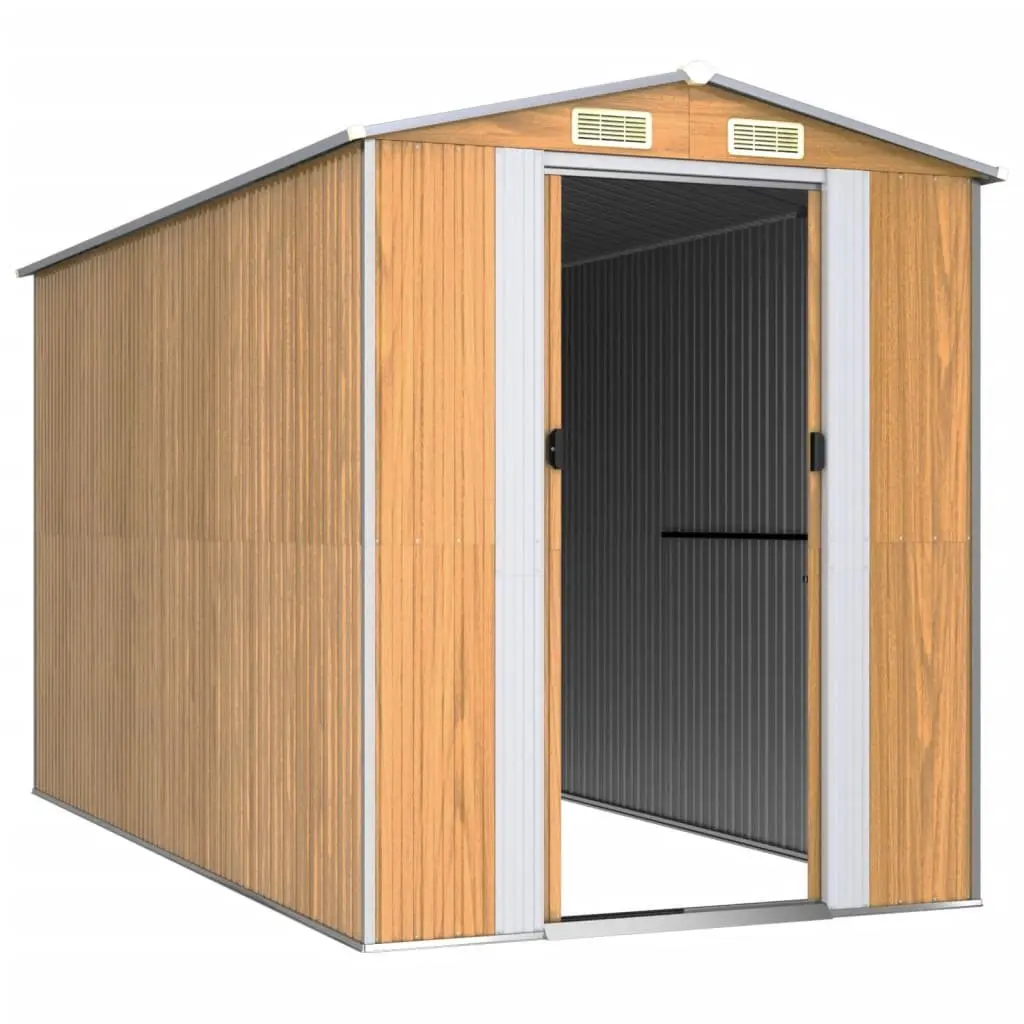 Light Brown Garden Shed