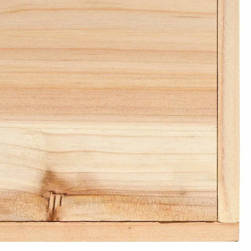 Wooden Squirrel House Nesting Box Outdoor Shelter Small Animal 26x25x29cm