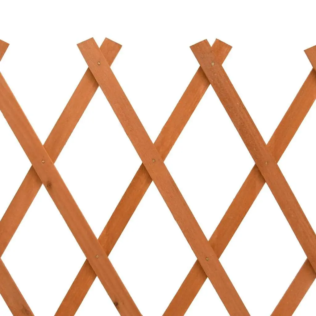Garden Trellis Fence Panel Wooden Expandable 150 cm Outdoor Climbing Plant Support