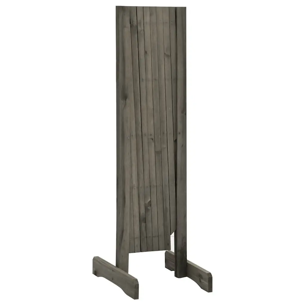 Grey Trellis Fence Panel for Outdoor Spaces