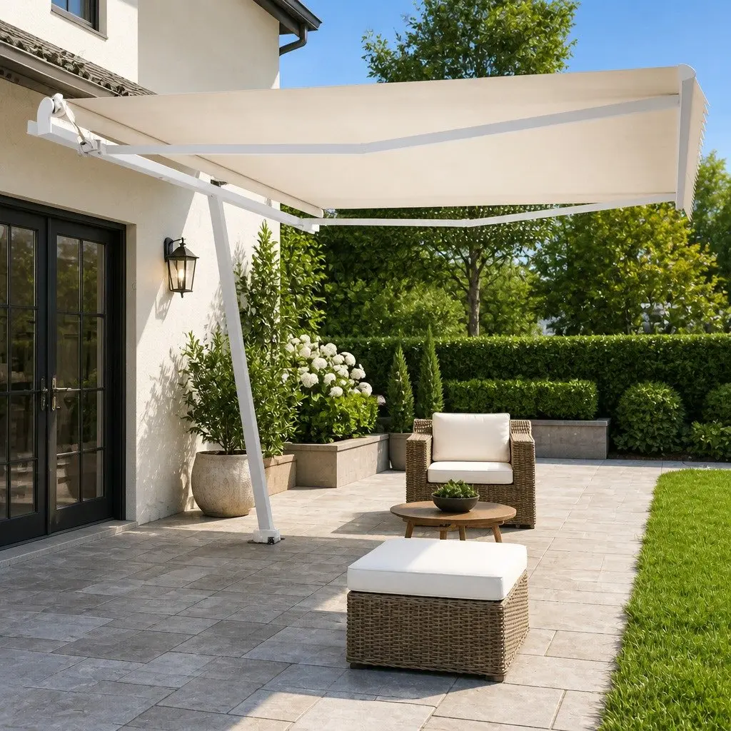 Awning Post Set for Shade and Style