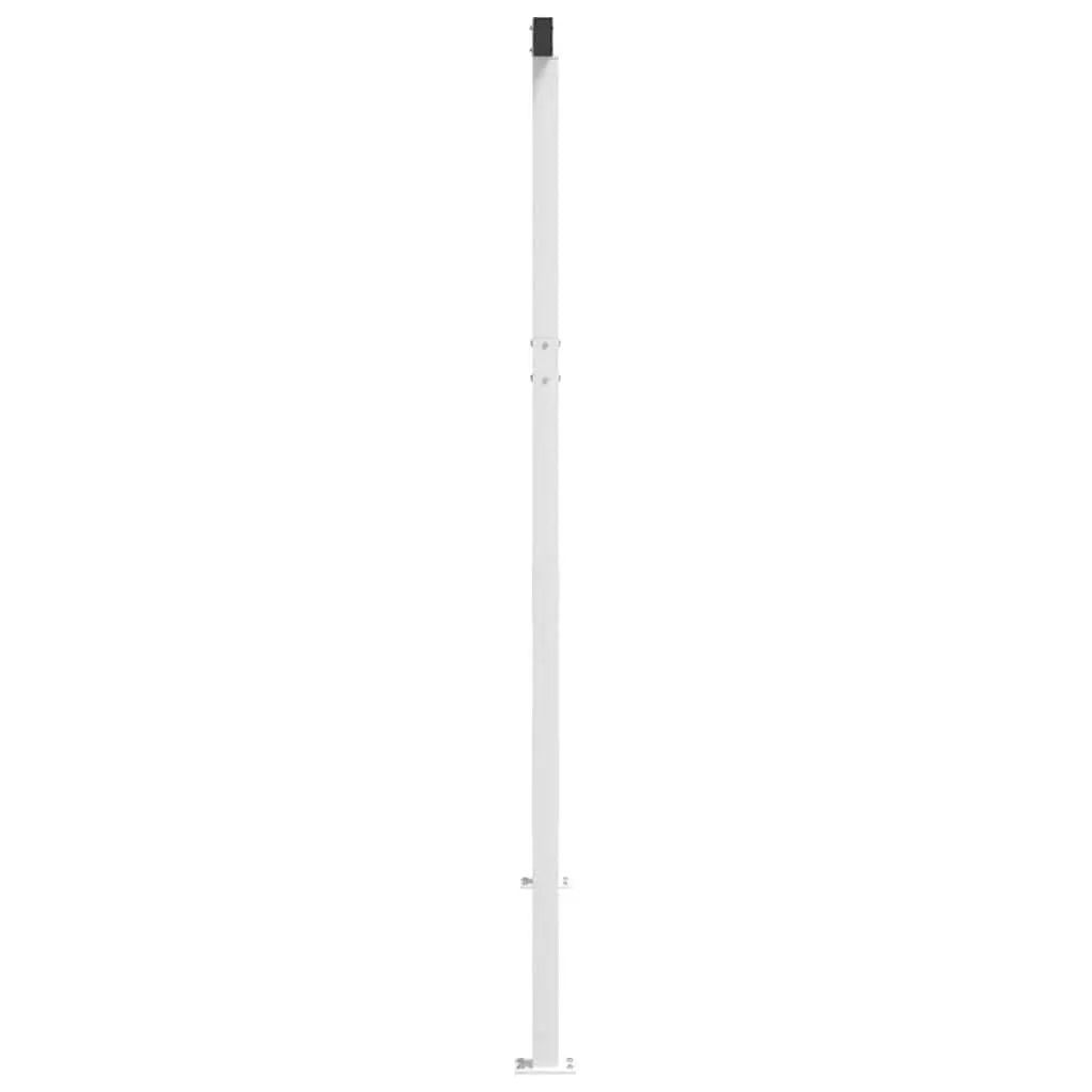 Awning Post Set Double Posts White 300x245 cm