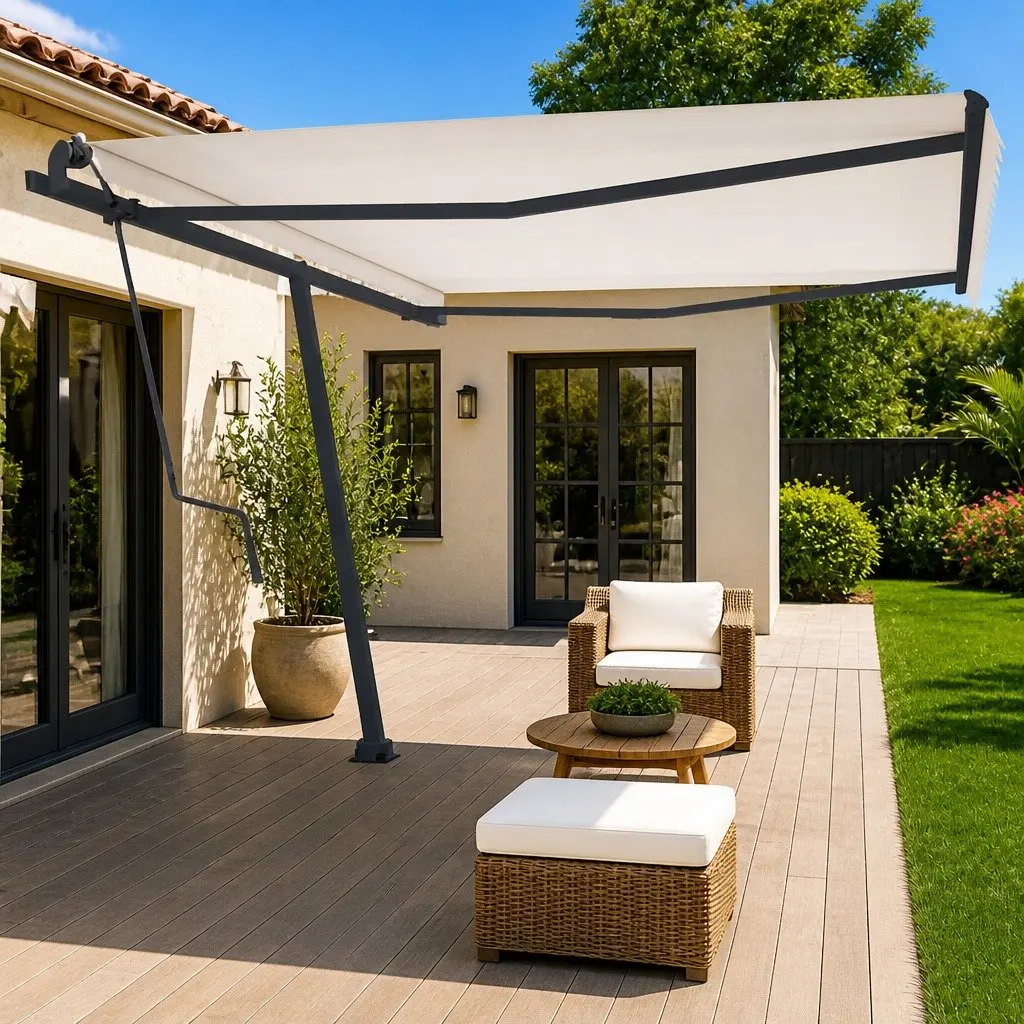 Awning Post Set for Relaxing Outdoors
