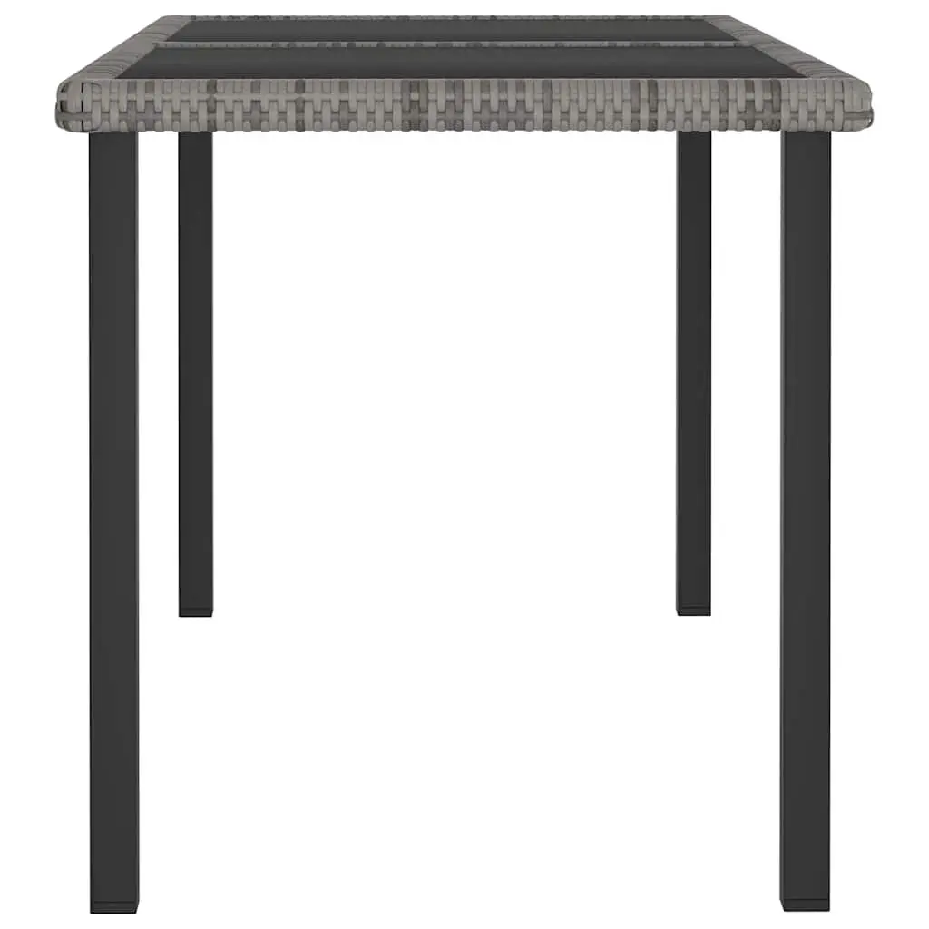 Outdoor Dining Table in Grey