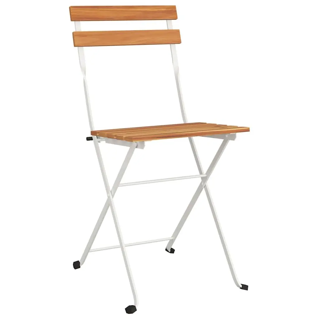 Folding Bistro Chairs Set of 6