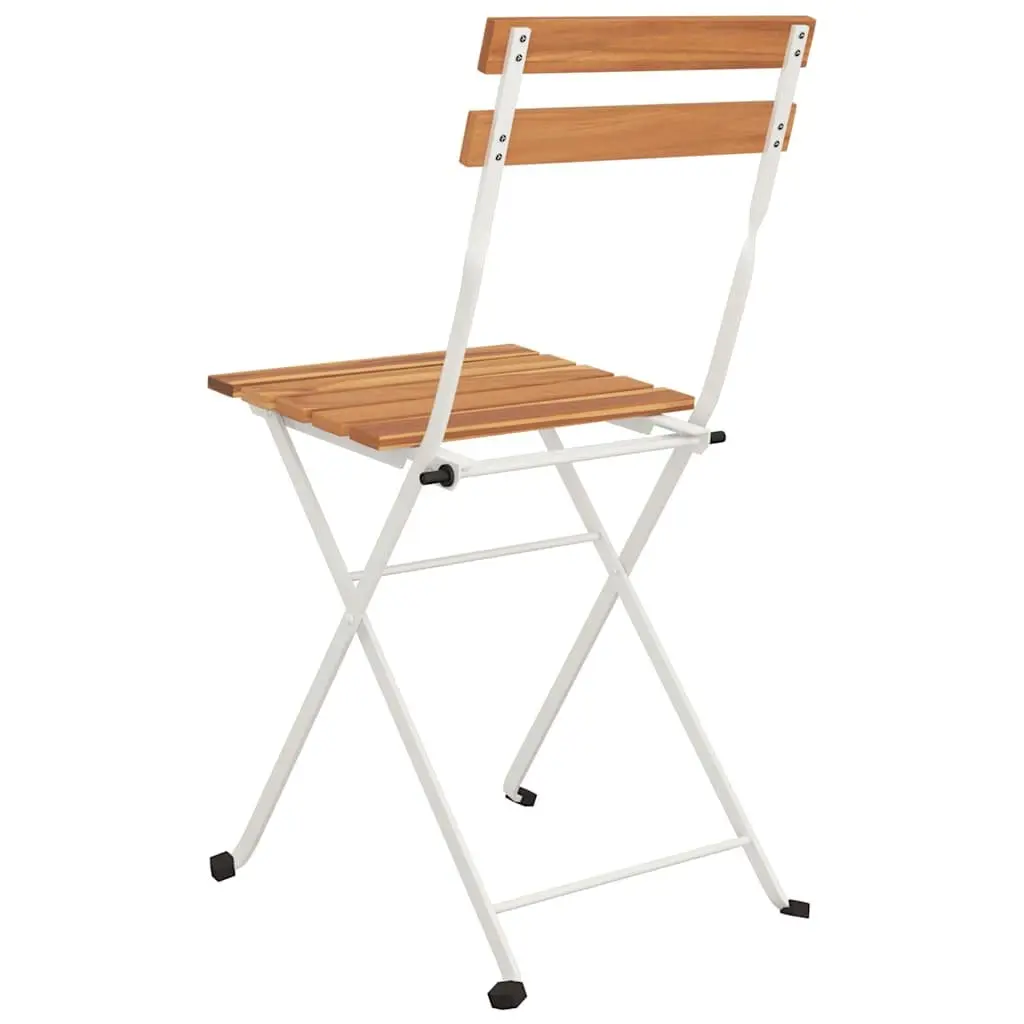 Folding Bistro Chairs Set of 6
