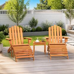 Create Your Outdoor Sanctuary with the Adirondack Lounge Set