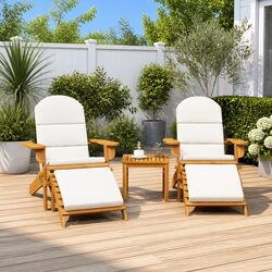 Your Adirondack Garden Lounge Set for Outdoor Comfort