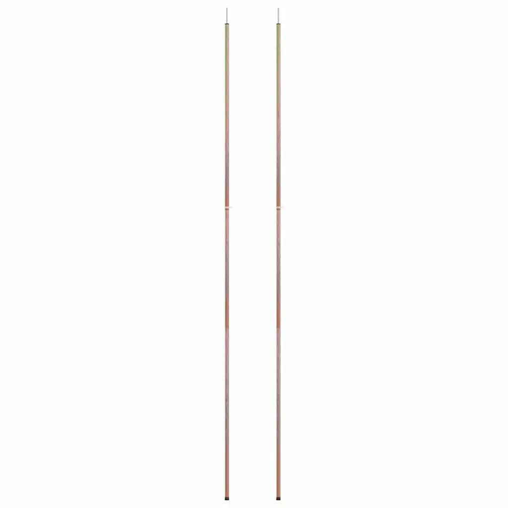 Telescopic Tent Poles Adjustable 170-255 cm Sturdy Construction