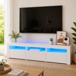 Your New Favorite TV Cabinet with RGB Lights