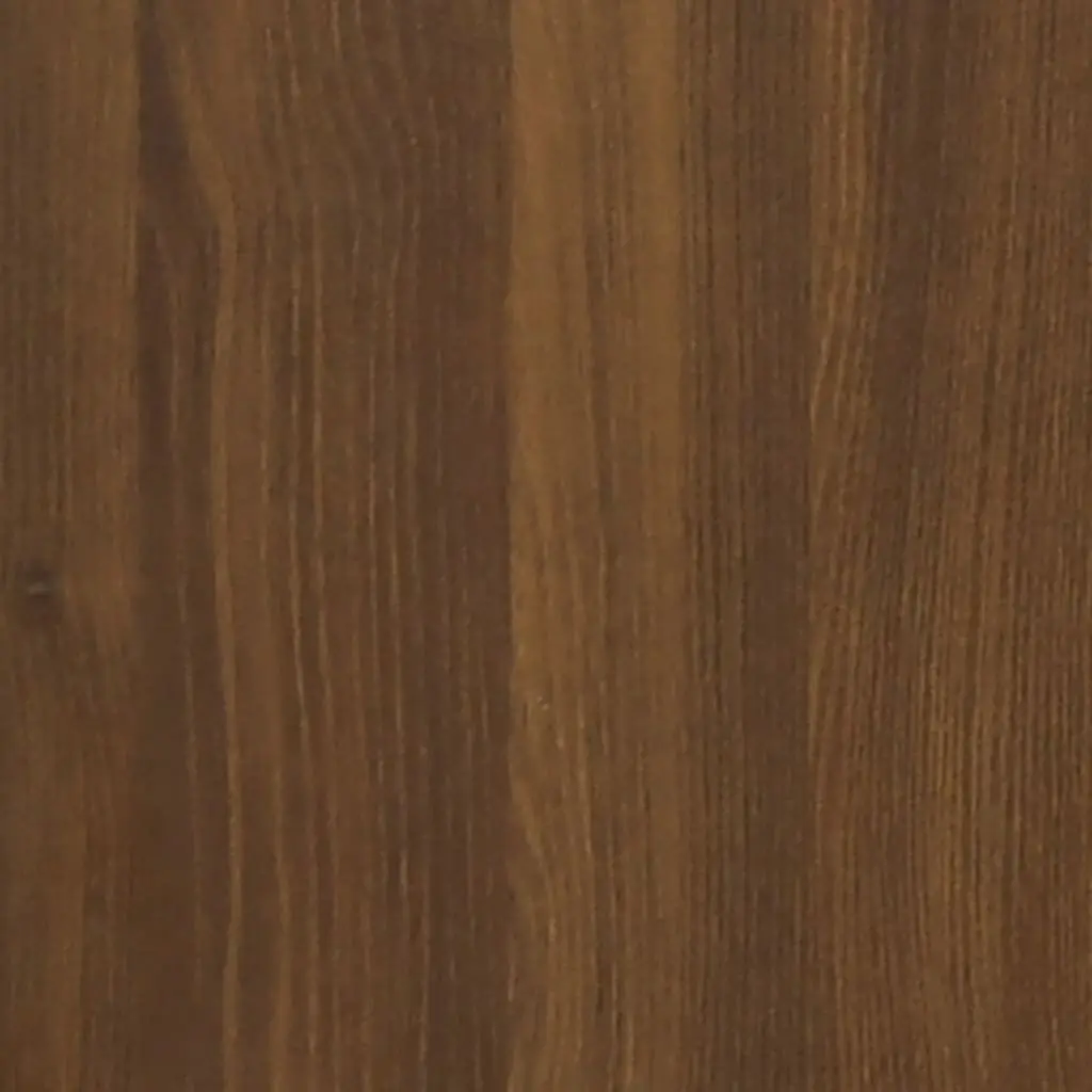 Bedside Cabinet in Brown Oak