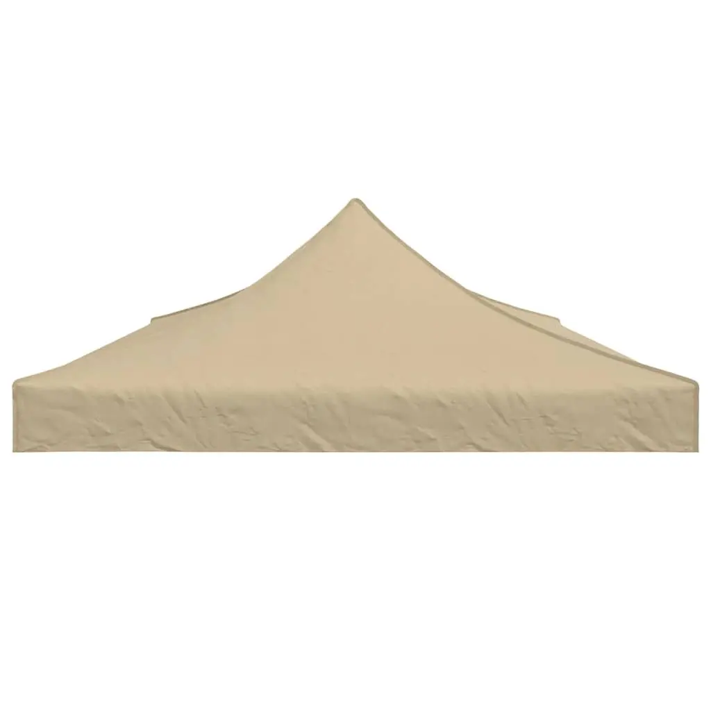 Party Tent Roof 6x3 m Beige Oxford Replacement Canopy Top Cover