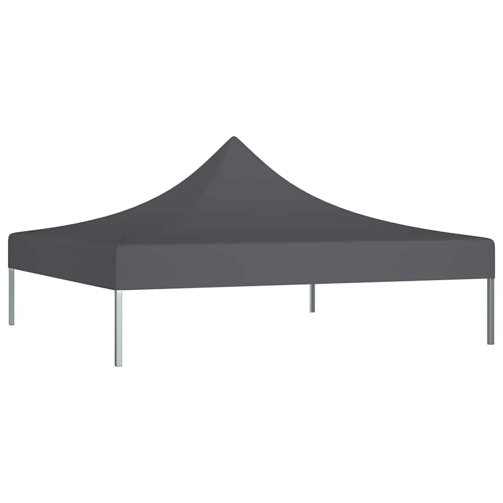 Replacement Canopy Top Oxford Fabric Party Tent Roof 2x2m Anthracite Outdoor