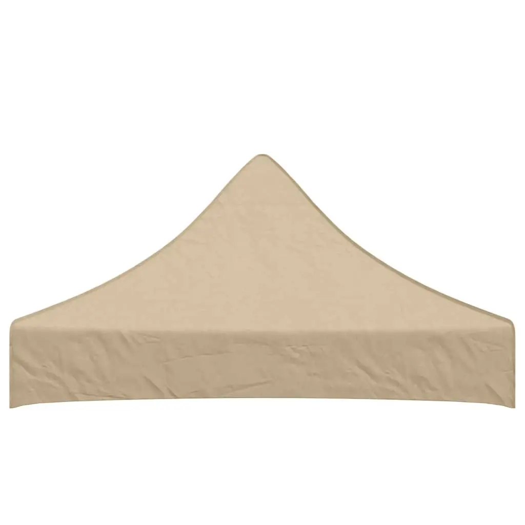Party Tent Roof Replacement Canopy 2x2m Beige Outdoor Garden Marquee