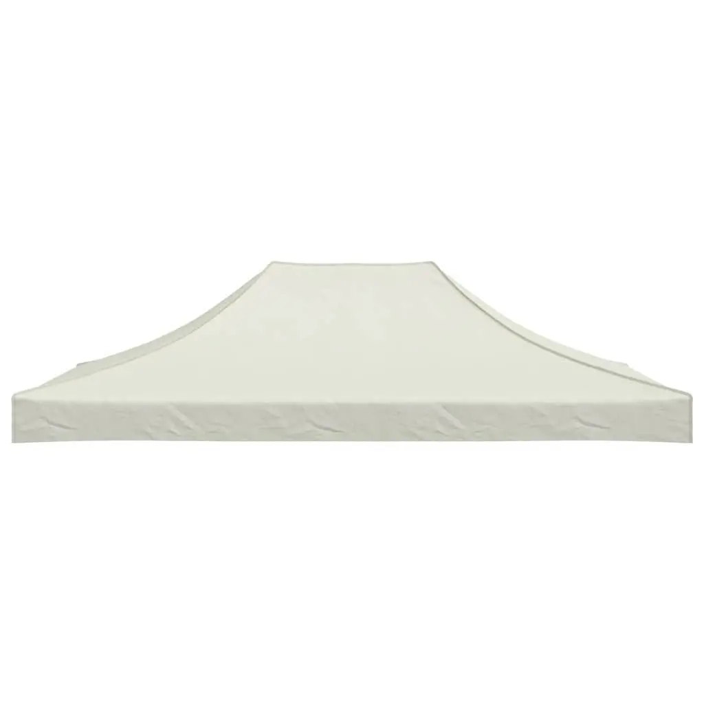 Party Tent Roof Cream Replacement Canopy Top Cover 4.5x3 m