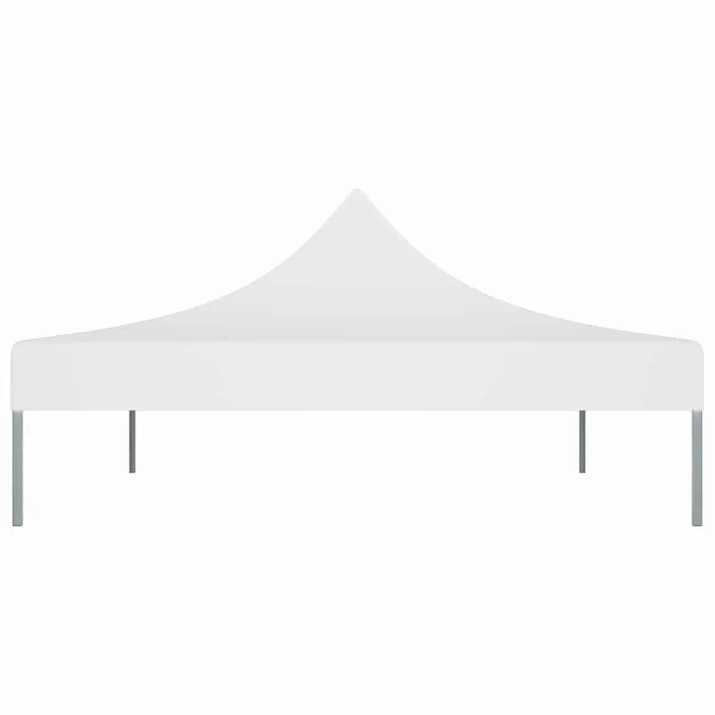 Party Tent Roof Replacement Canopy Top UV Weather Resistant 4.5x3 m White Oxford Fabric Outdoor
