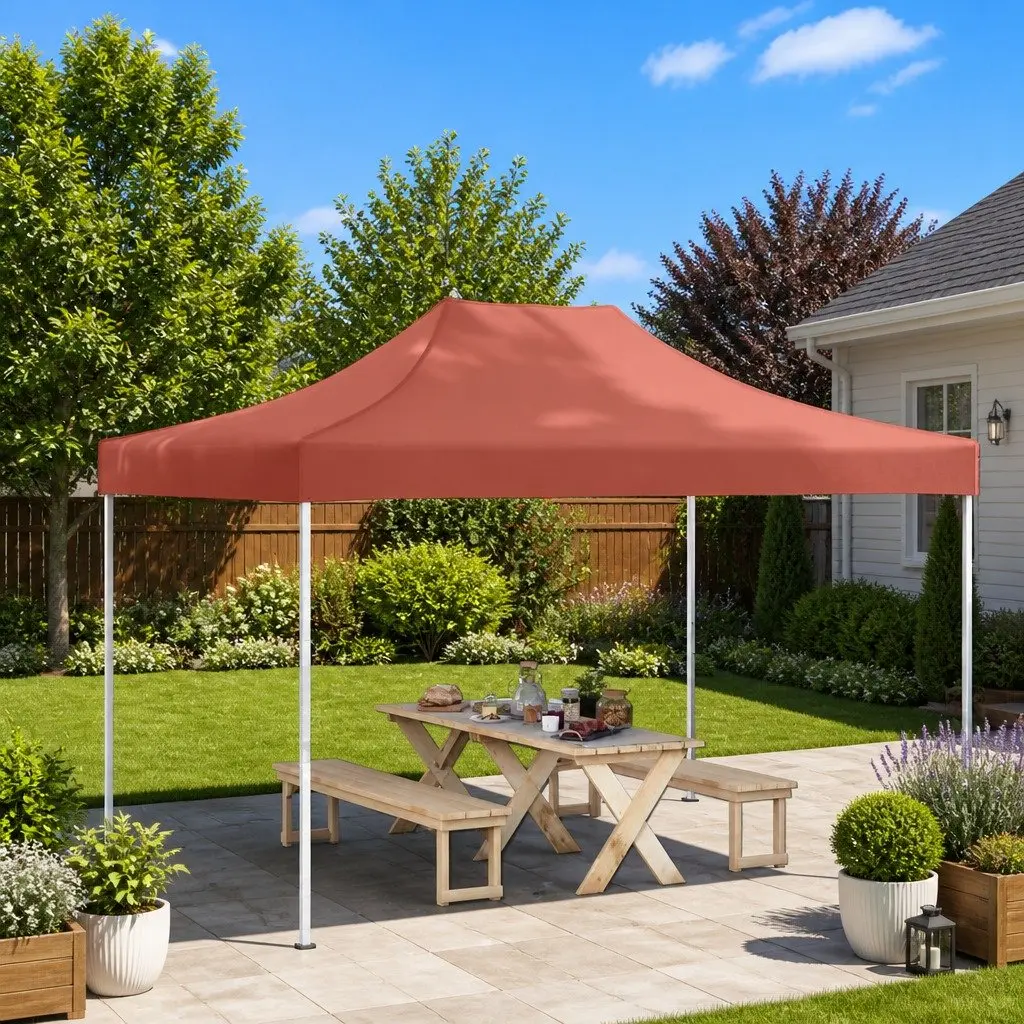 Party Tent Roof UV Weather Resistant 4.5x3m Replacement Canopy Top