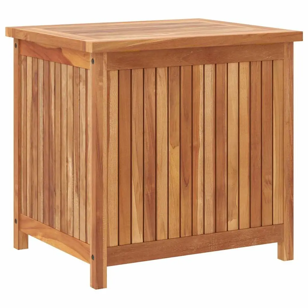 Garden Storage Box 60x50x58 cm Outdoor Wooden Deck Chest Patio Trunk