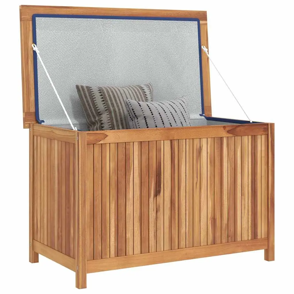 Garden Storage Box Wooden 90x50x58cm Outdoor Furniture Organiser