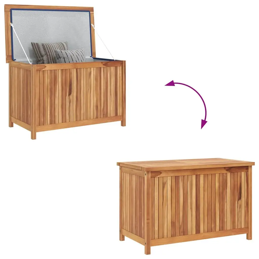 Garden Storage Box Wooden 90x50x58cm Outdoor Furniture Organiser