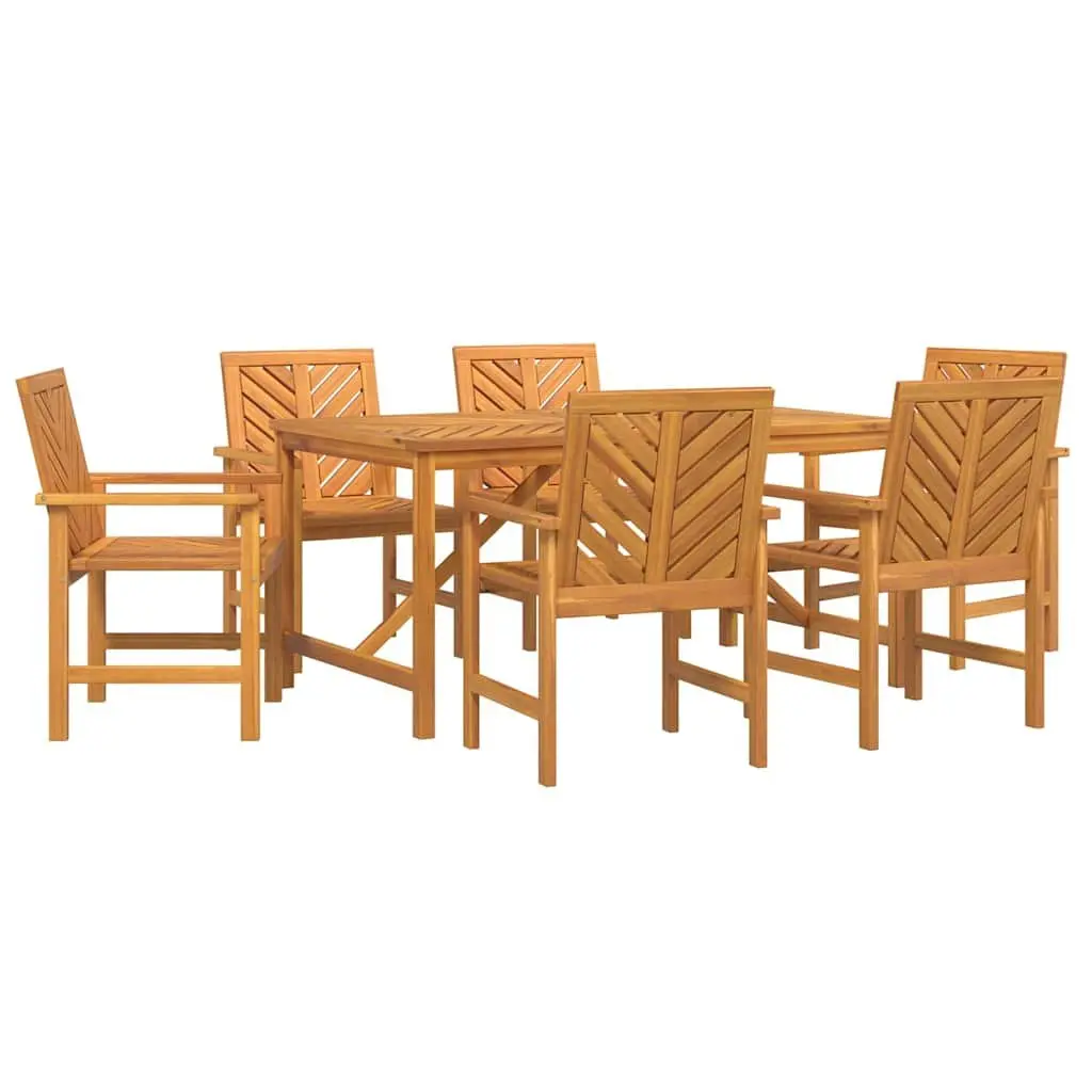 7 Piece Garden Dining Set for Outdoor Living