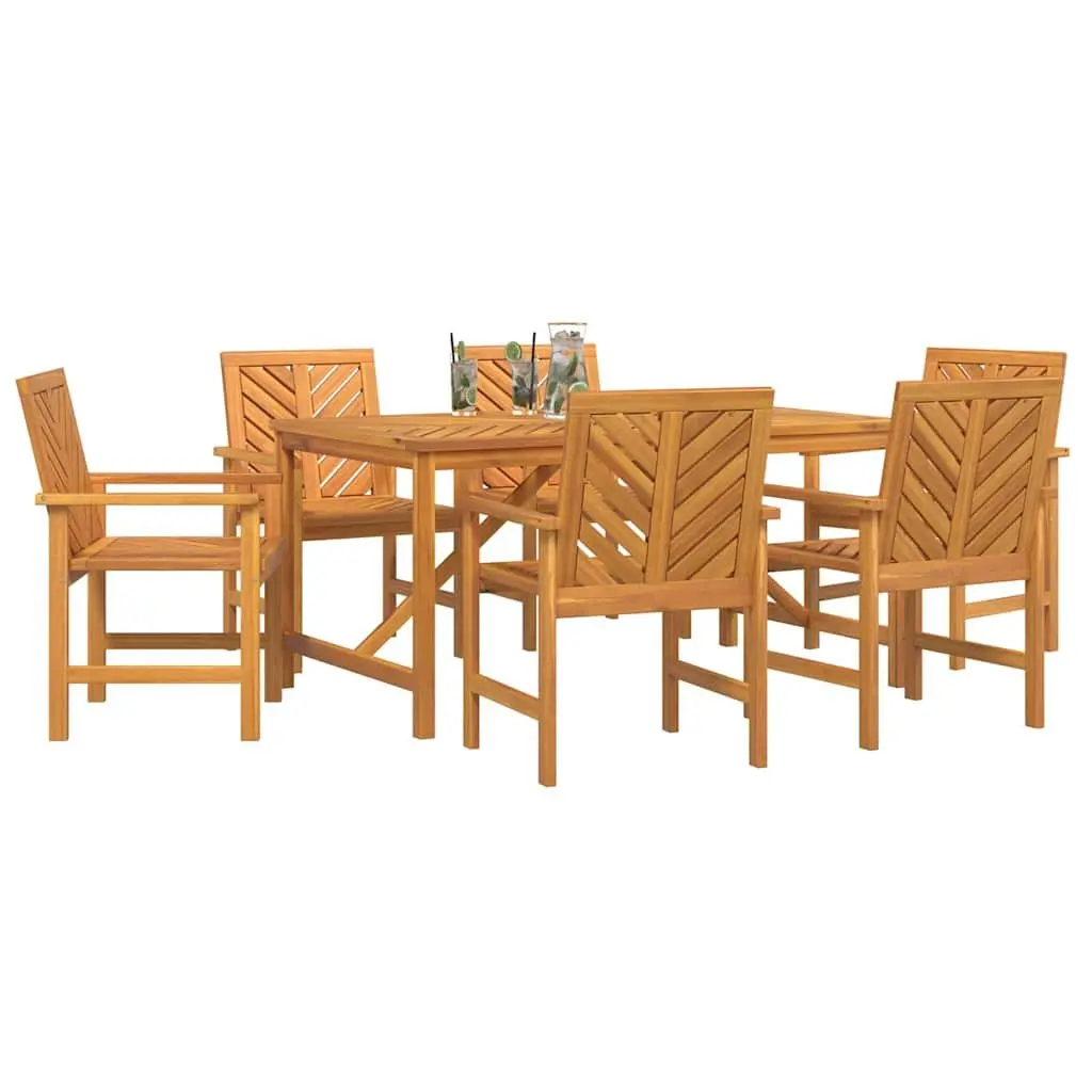7 Piece Garden Dining Set for Outdoor Living