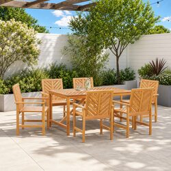 Your Outdoor Dining Experience Enhanced with 6 Chairs