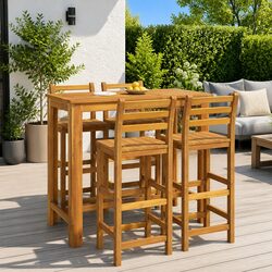 Friendly 5 Piece Garden Bar Set for Memorable Moments