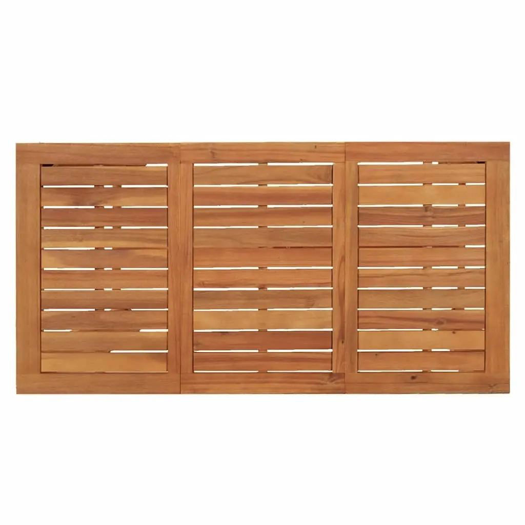 7 Piece Garden Bar Set Solid Acacia Wood Outdoor Furniture Brown
