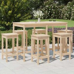 7 Piece Garden Bar Set for Entertaining