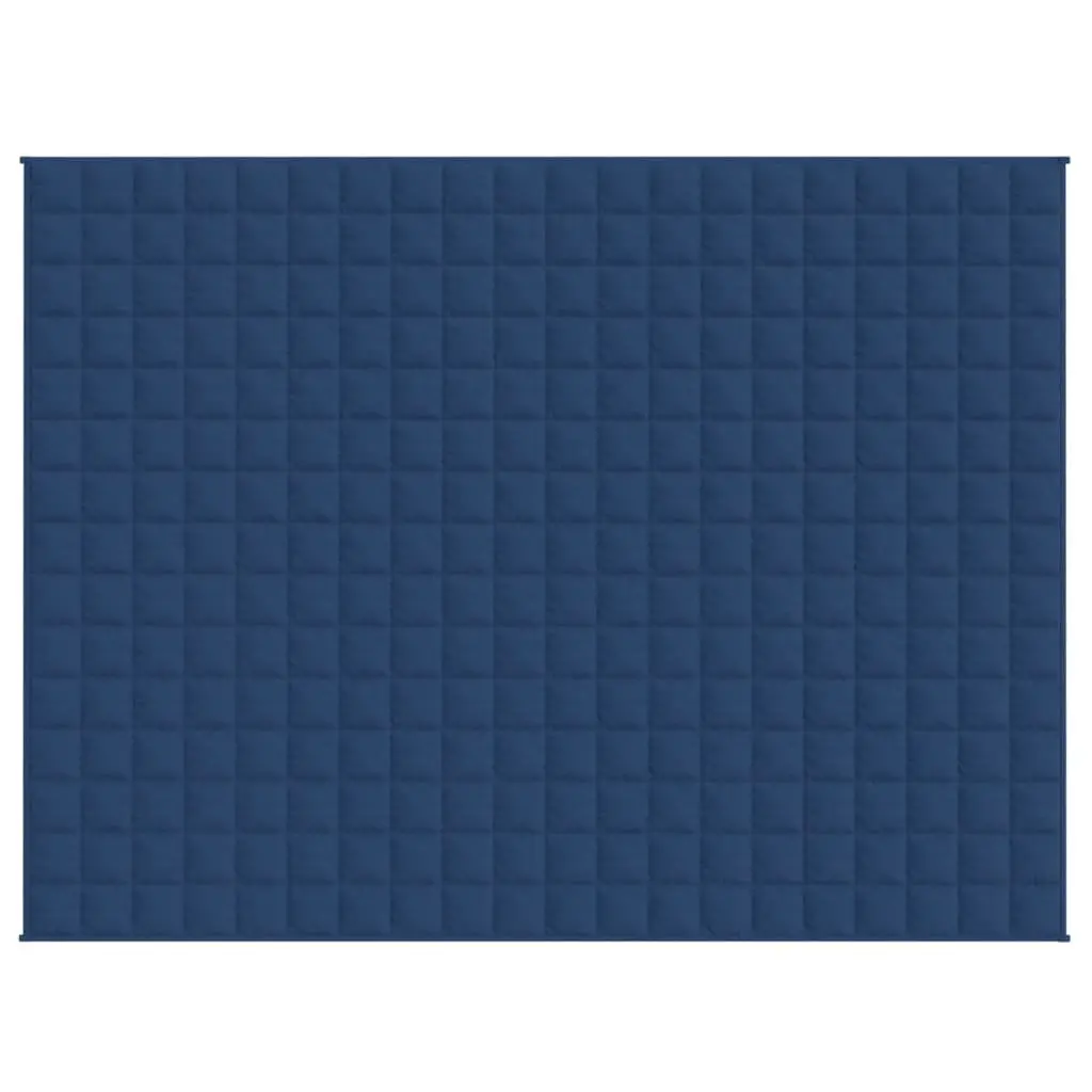 Weighted Blanket Soft Blue 152x203 cm 7 kg