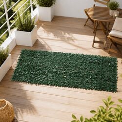 Outdoor Privacy Screen Balcony Terrace Garden Decoration Green Leaves 300x100cm
