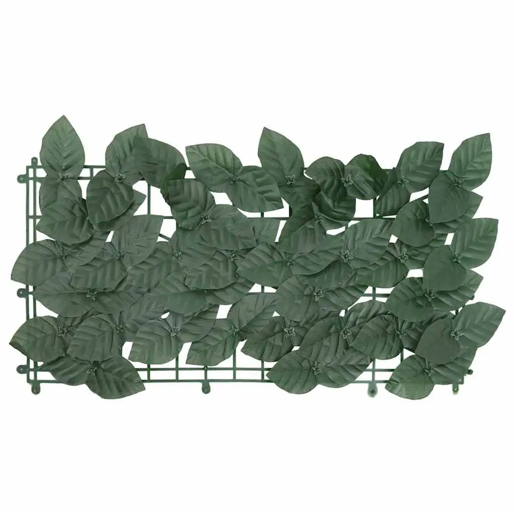 Outdoor Privacy Screen Balcony Terrace Garden Sunshade Leaf Design 600x100cm