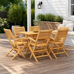 Friendly 7 Piece Garden Dining Set for Your Home
